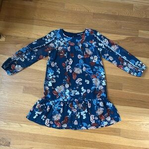 Trixxi Girl. Size XL. Blue print dress.
